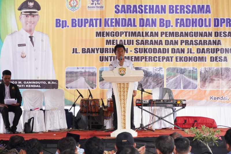 Sarasehan Pemkab Kendal bersama Warga Sukodadi