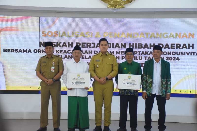 Penandatanganan Naskah Perjanjian Hibah Daerah TA 2024