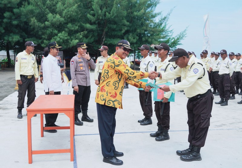 Sekda Kendal Hadiri Acara Penutupan Pendidikan Gada Pratama Satpam