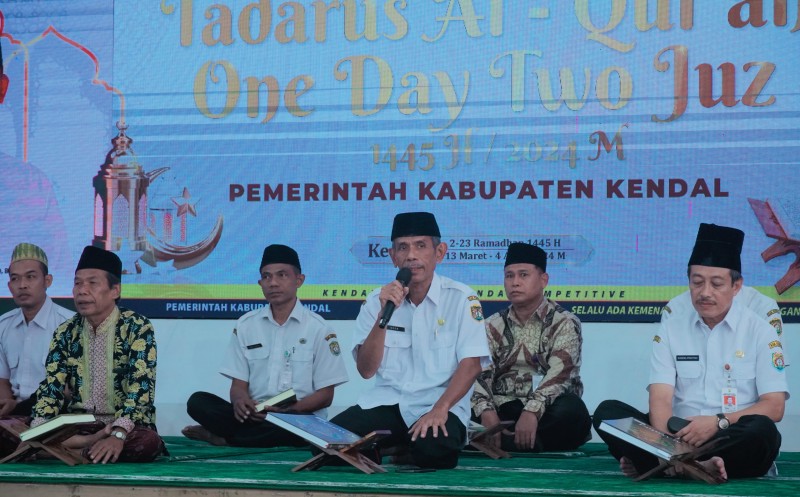 Masuk Hari ke 9 Puasa Ramadhan, Pemkab Kendal Khatamkan 10 Juz