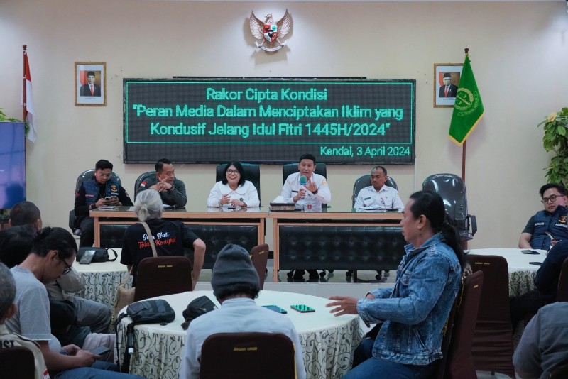 Badan Kesbangpol dan Kejari Gelar Rakor Peran Media Ciptakan Iklim Kondusif