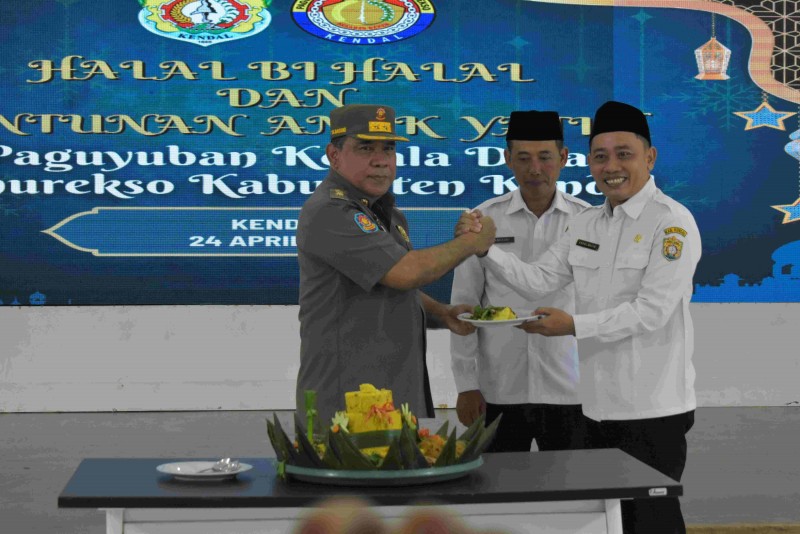 Halal Bihalal Paguyuban Kades, Wabup Minta Selalu Jaga Silaturahmi