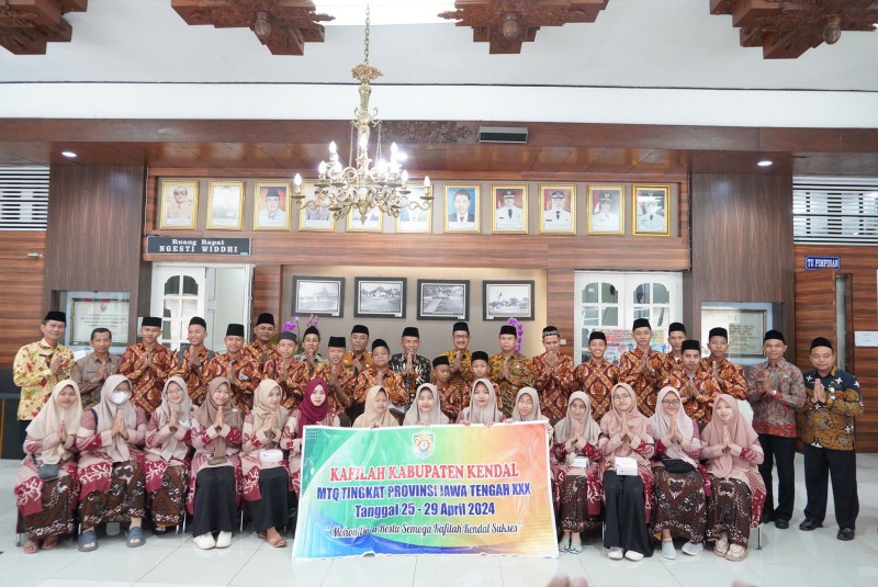 Kabupaten Kendal Kirimkan 30 Peserta Perwakilan MTQ XXX Tingkat Provinsi