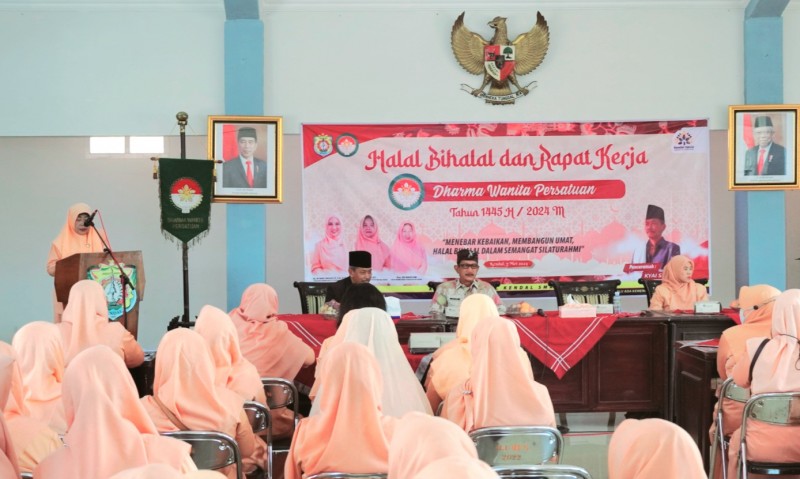 DWP Kendal Gelar Halal Bihalal Sekaligus Acara Rapat Kerja