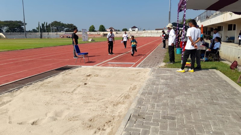 NPCI Kendal Menggelar Kejuaraan Atletik Difabel Terbuka Tingkat Jateng