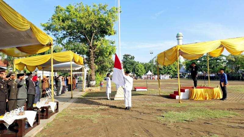 Wakil Bupati Kendal Pimpin Upacara Peringatan Hari Lahirnya Pancasila