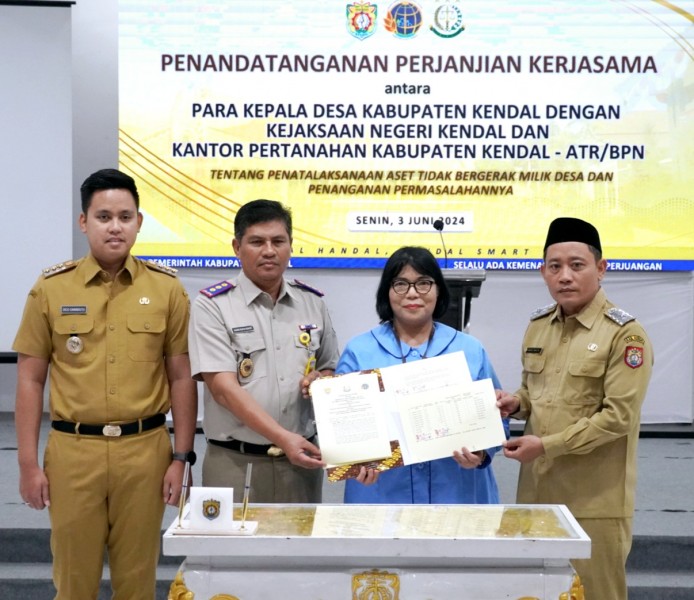 MoU Penatausahaan Aset Desa, Bupati Minta Pemdes Optimalkan Kemanfaatannya