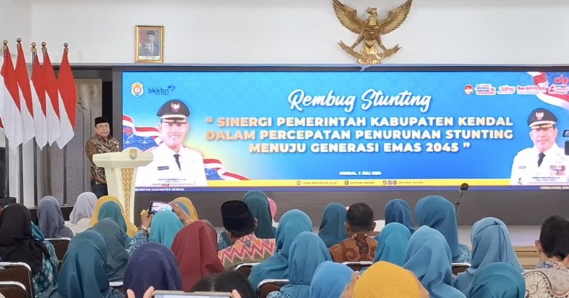 Rembuk Stunting, Pemkab Kendal Fokus Intervensi pada Keluarga Sasaran