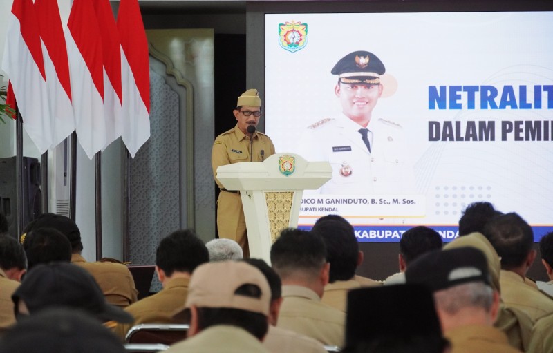 Pemkab Kendal Sosialisasikan Netralitas Pemerintah Desa  pada Pilkada 2024