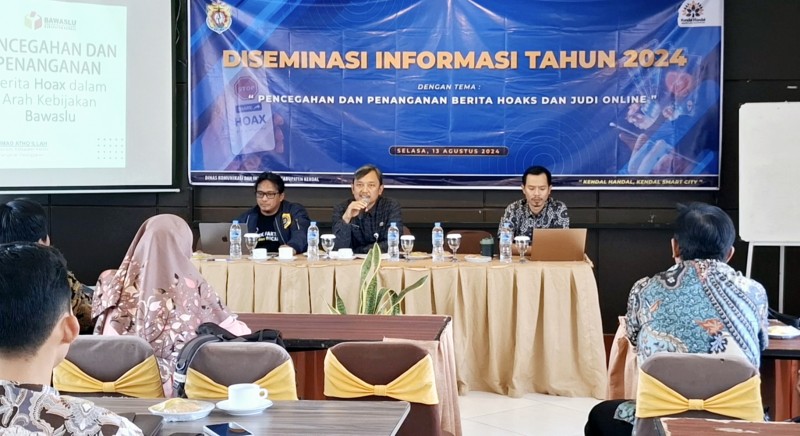 Antisipasi Infomasih Hoaks dan Judi Online, Diskominfo Gelar Diseminasi
