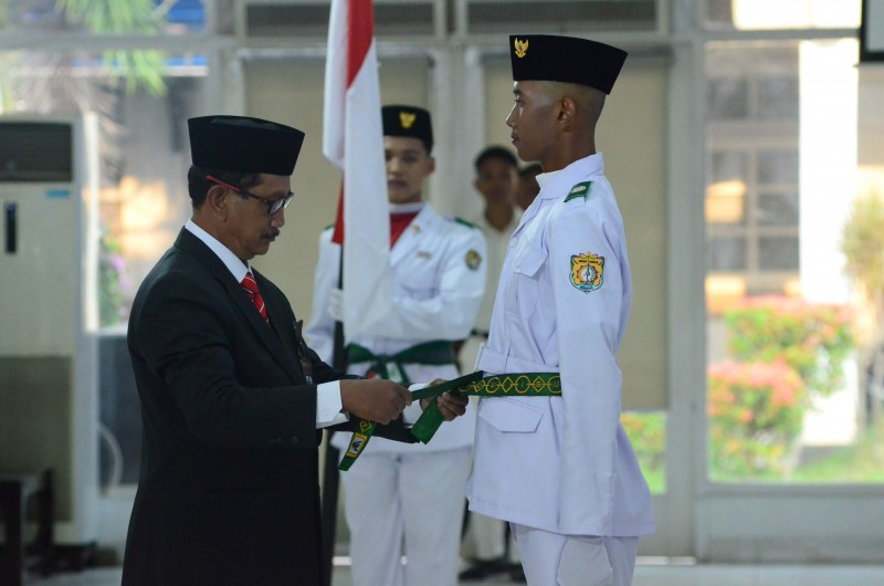 70 Pasukan Pengibar Bendera Pusakan Tahun 2024 Resmi Dikukuhkan