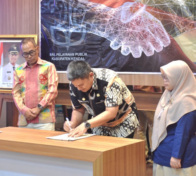 Penandatanganan Adendum, DPMPTSP Tingkatkan Kerja Sama Pelayanan Masyarakat