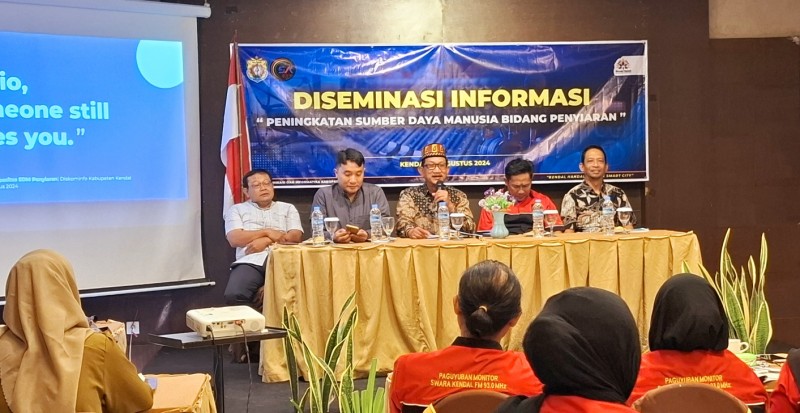 Diskominfo Melaksanakan Diseminasi Peningkatan SDM Bidang Penyiaran