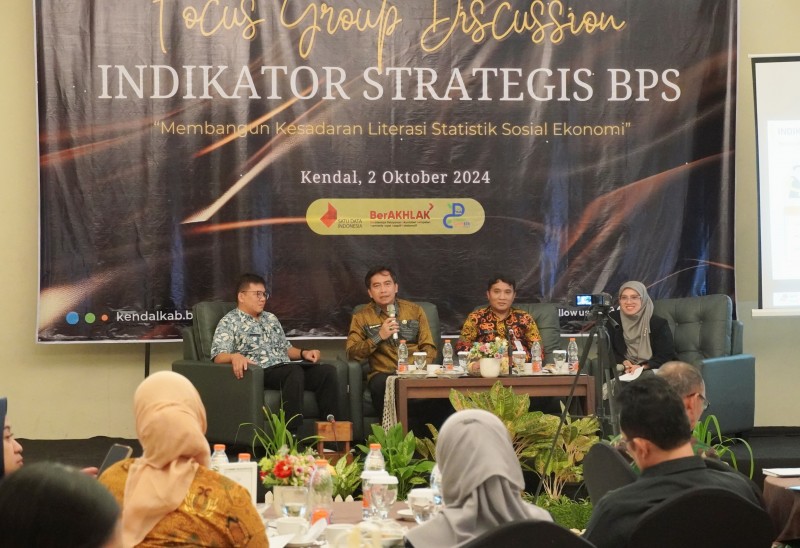 BPS Gelar FGD Indikator Strategis Membangun Kesadaran Literasi Statistik