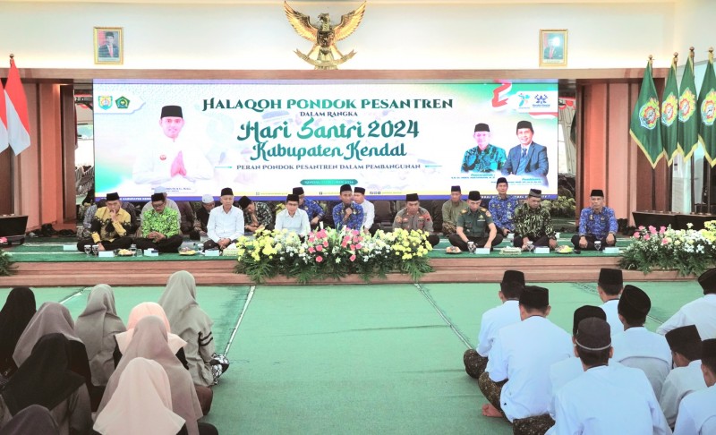 Menyambut HSN Tahun 2024, Pemkab Kendal Gelar Halqoh Pondok Pesantren
