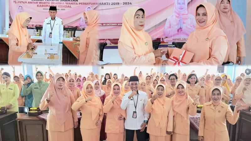 DWP Kendal Gelar Sertijab Pj. Ketua Antar Waktu