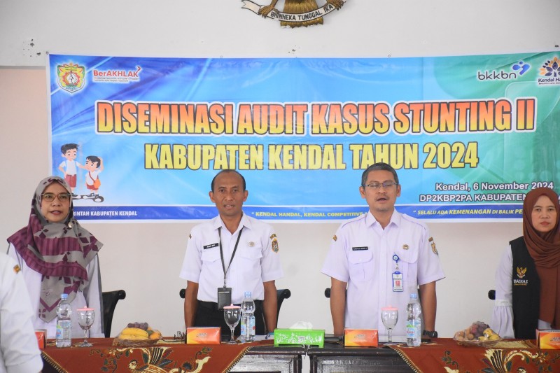 Pemkab Kendal Gelar Desiminasi Audit Kasus Stunting II 2024