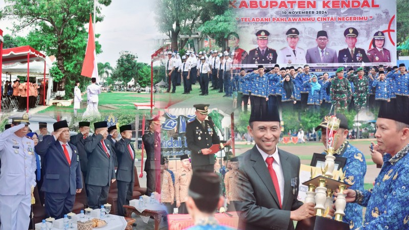 Pemkab Kendal Gelar Upacara Peringatan Hari Pahlawan Nasional Tahun 2024
