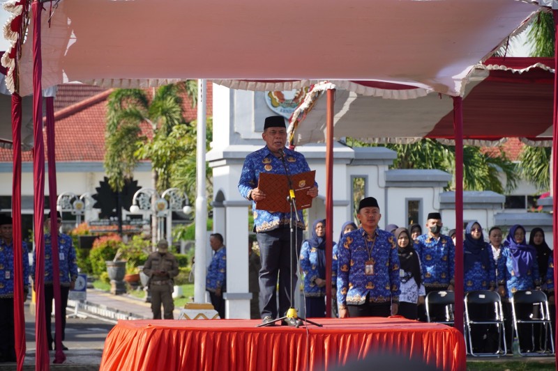 Pemkab Kendal Gelar Upacara Peringatan HUT KORPRI ke - 53