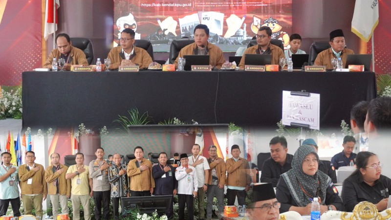 KPU Kendal Gelar Rapat Pleno Rekapitulasi Perhitungan Suara Pilkada 2024