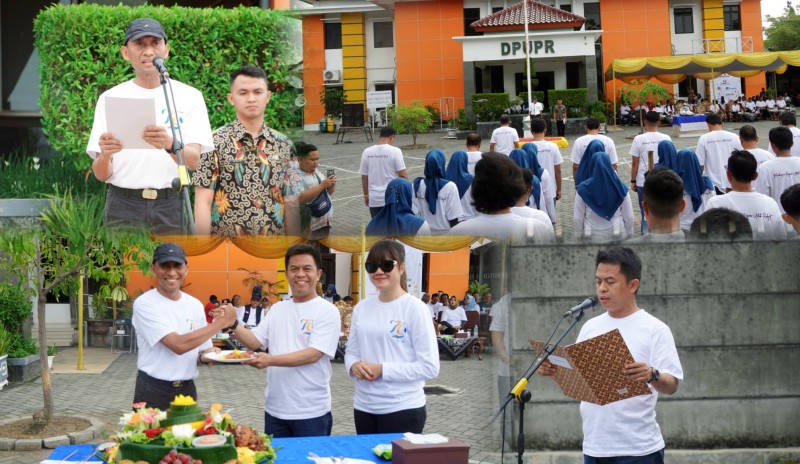 DPUPR Kendal Gelar Apel Peringatan Hari Bakti PU ke 79