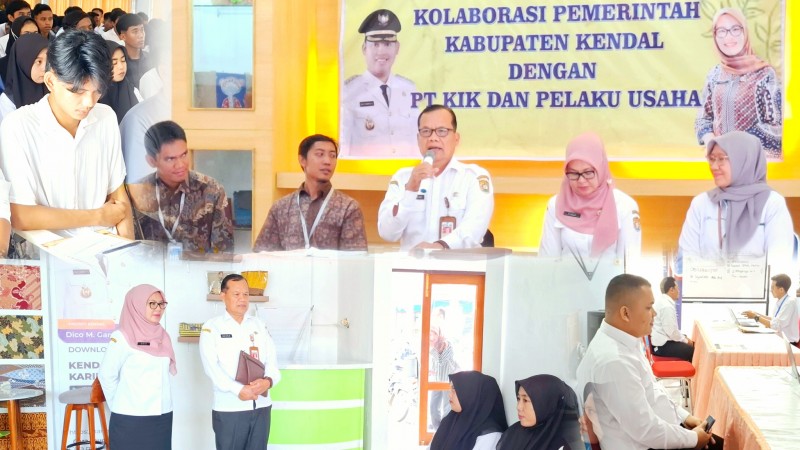 Pemkab Kendal Bersama PT. KIK Rekrutmen Eks Karyawan PT. Master Kidz