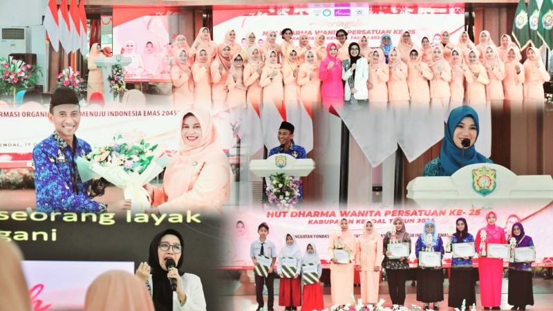 Dharma Wanita Persatuan Kendal Gelar Acara Peringatan HUT ke 25