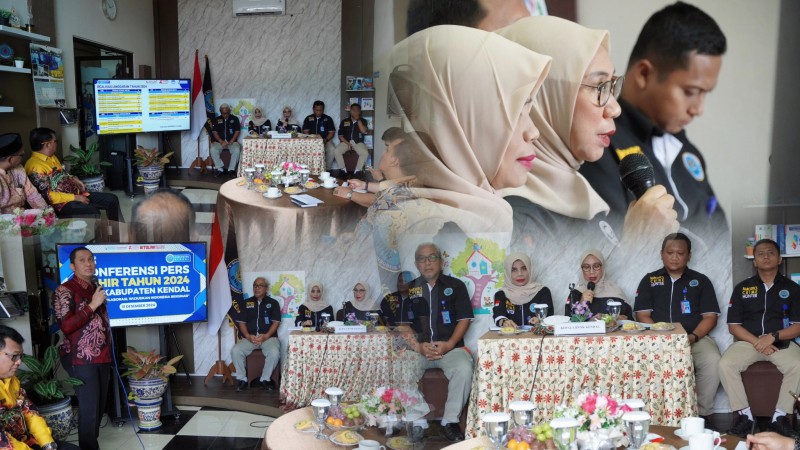 BNNK Kendal Gelar Press Release Akhir Tahun 2024