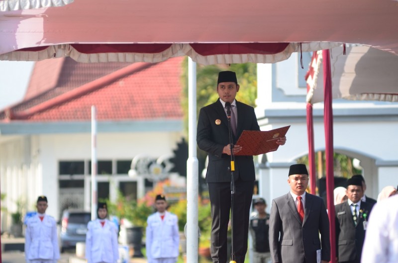 Bupati Kendal Pimpin Upacara Peringatan Hari Amal Bhakti 2025