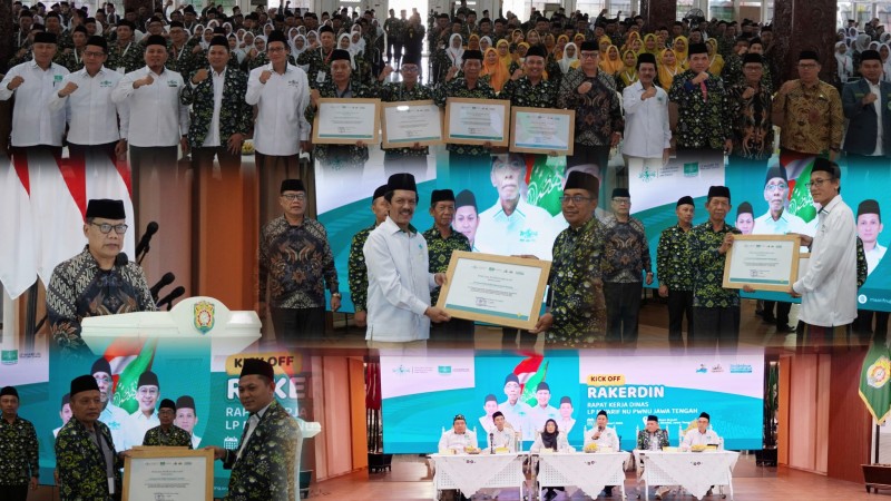 Staf Ahli Bupati Kendal Hadiri Acara Rakerdin Maarif NU Jateng