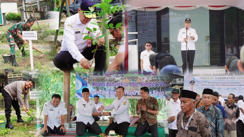 Pemkab Kendal Gelar Apel Bersama Peringatan Hari Desa Nasional Tahun 2025