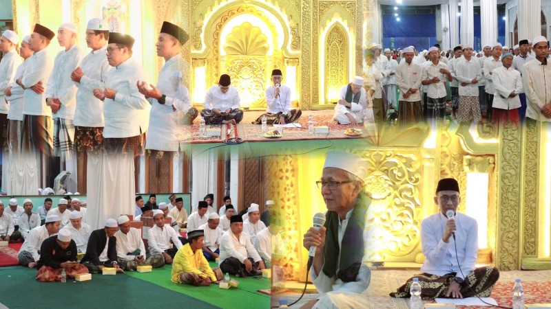 Rangkaian Peresmian Renovasi Masjid Agung, Pemkab Kendal Gelar Doa Bersama