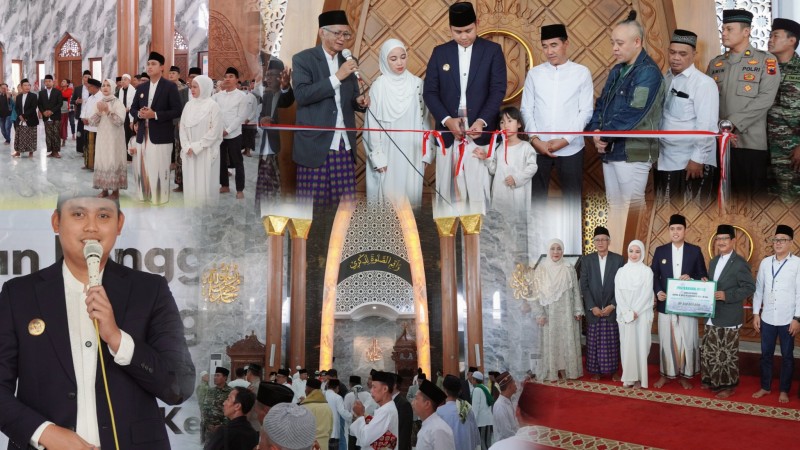 Bupati Kendal Resmikan Pembangunan Ruang Utama Masjid Agung Kendal