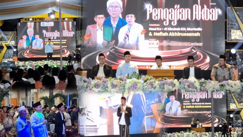 Bupati Kendal Hadiri Acara Haul dan Haflah Akhirussanah di Ponpes Manhik