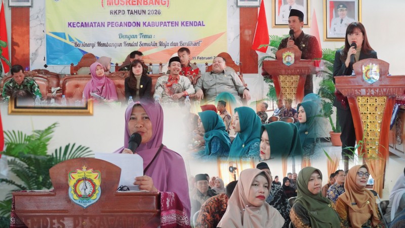Pemerintah Kecamatan Pegandon Melaksanakan Musrenbang RKPD Tahun 2026