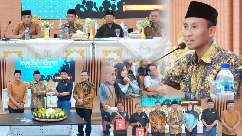 Pemkab Kendal besama Forwaken Gelar Sarasehan Peringatan Hari Pers Nasional