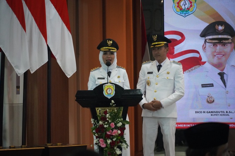 Serah Terima Jabatan Bupati Kendal dan Wakil Bupati Periode 2025-2030