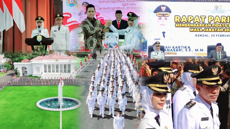 Sertijab Kepala Daerah, Dyah Kartika Permanasari Pimpin Kendal 2025-2030