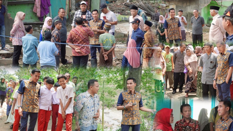 Wakil Bupati Kendal Meninjau Jalan Ambles dan Kondisi Desa Kebonharjo