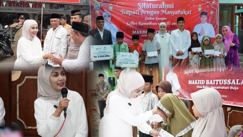 Safari Ramadhan, Bupati dan Wakil Bupati Kendal Sapa Warga Boja