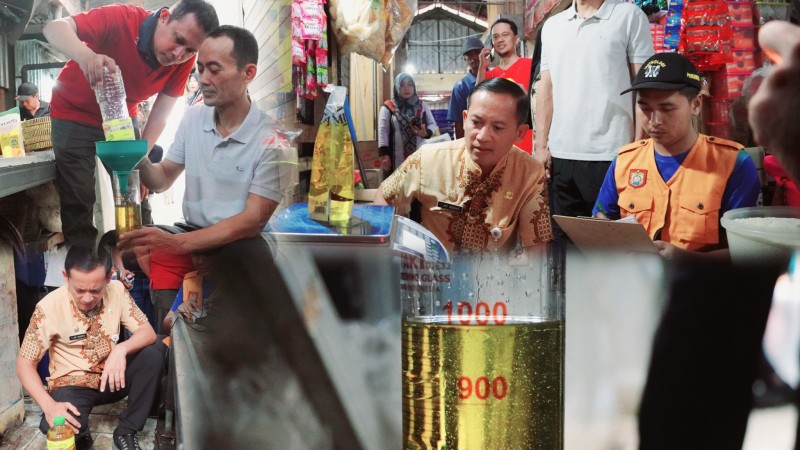 Disdagkop UKM Kendal Melakukan Monitoring dan Pengawasan Minyakita di Pasar