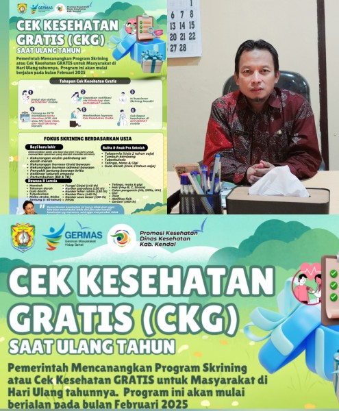 Kepala Dinkes Kendal: Cek Kesehatan Gratis Tetap Dilakukan di Bulan Puasa