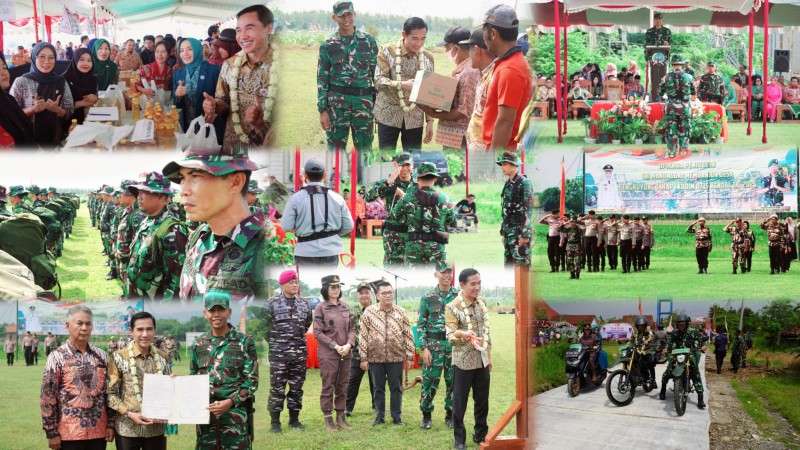 Bersama Kodim 0715, Pemkab Kendal Resmikan Jalan Pertanian Desa Sumberagung