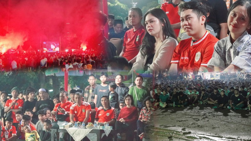 Pemkab Kendal bersama Muda Bersatu Gelar Nobar Dukung Timnas Indonesia