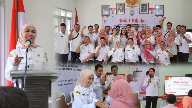 Silaturahim, Bupati Kendal Minta OPD Harus Senantiasa Tingkatkan Integritas