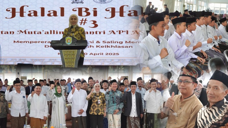 Bupati dan Wakil Bupati Kendal Hadiri Acara Halal Bihalal I'TAMAD API ASRI