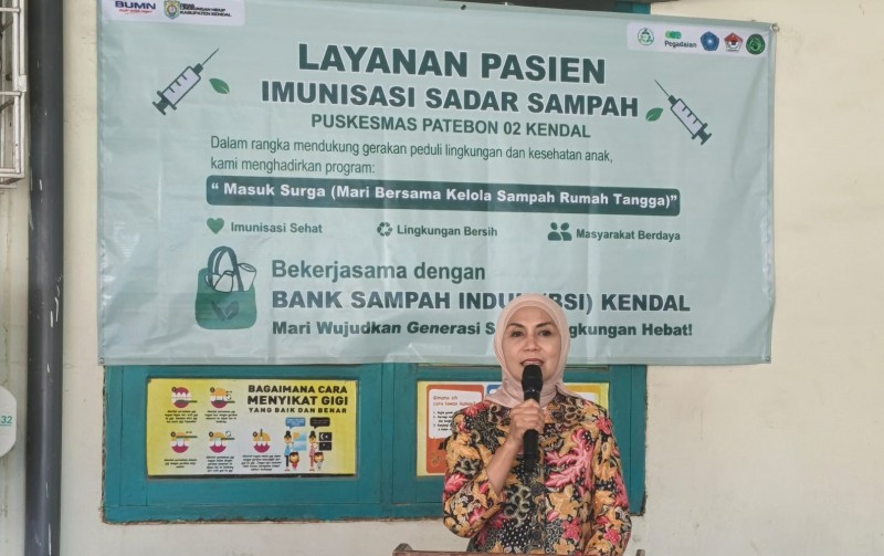 Layanan Imunisasi dan Program Lansia Sadar Sampah di Puskesmas 2 Patebon