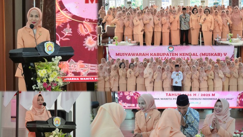 DWP Kendal Gelar Muskab ke V Sekaligus Halal Bihalal