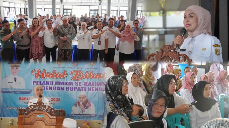 Acara Silatirahim, Bupati Kendal Akan Terus Memberikan Stimulus bagi UMKM