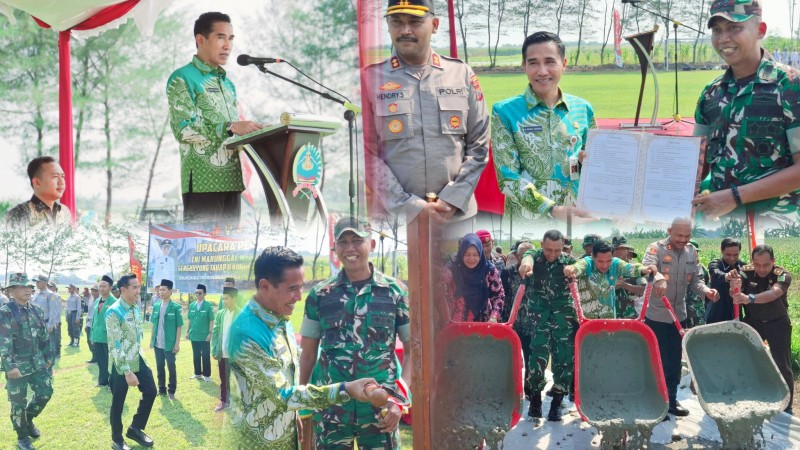 Wabup Kendal Buka Kegiatan TMMD Sengkuyung Tahap II di Jungsemi